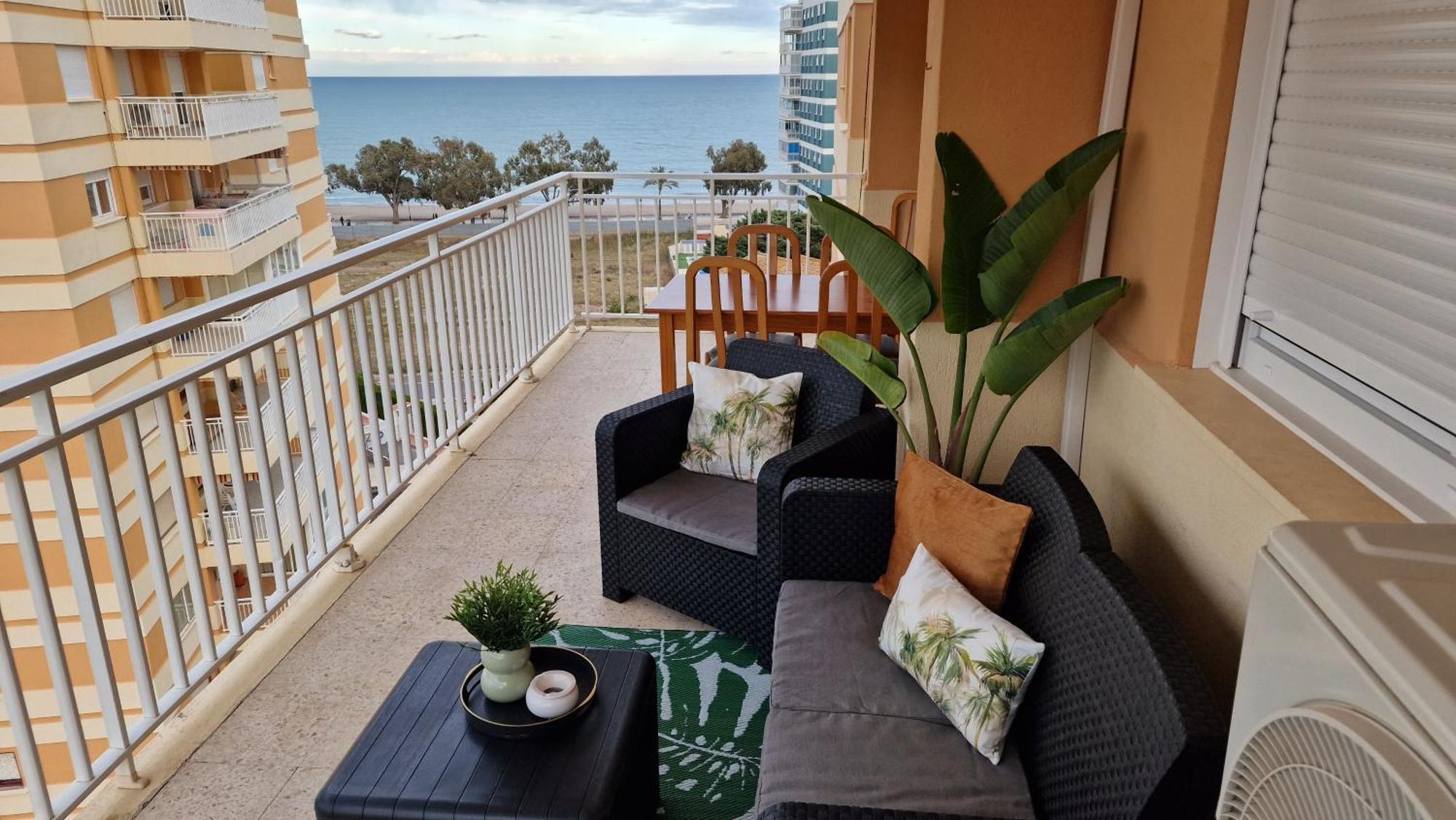 Apartamento 3 Habitaciones Con Piscina Y Vistas Al Mar Benicàssim Εξωτερικό φωτογραφία